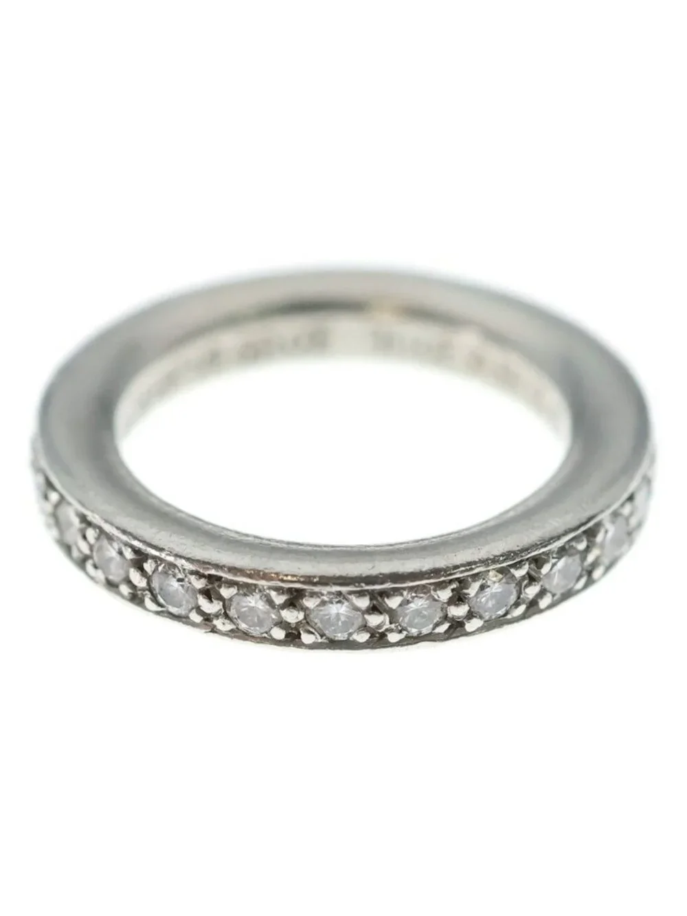 Chrome Hearts Ntfl P Platinum Dia Pave Diamond Ring